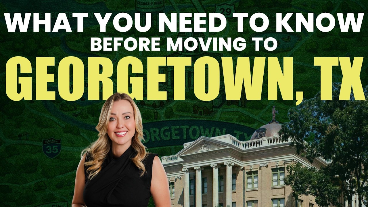 Before Moving to Georgetown Texas, Watch This!