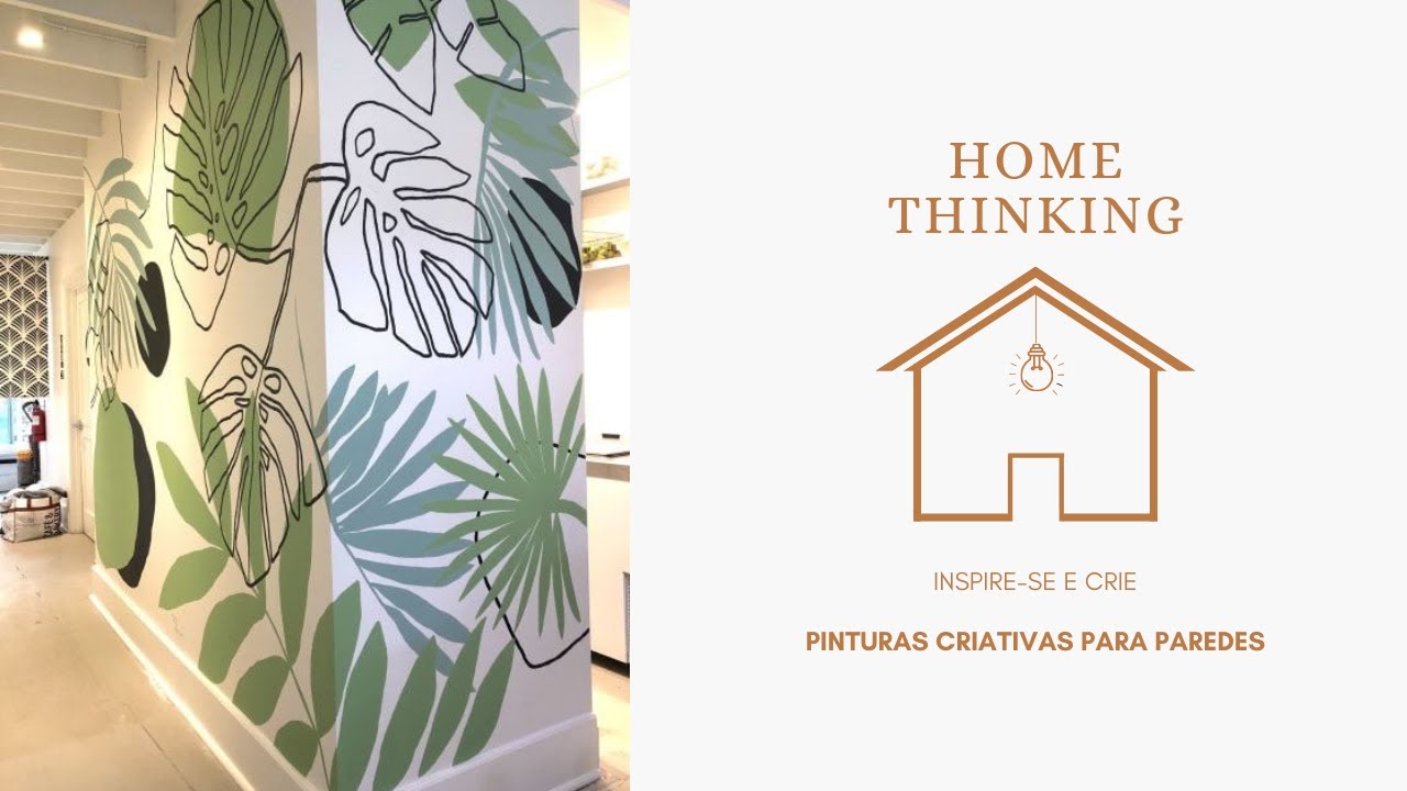 PINTURAS CRIATIVAS NA PAREDE | 22 idéias de pinturas orgânicas, geométricas e coloridas