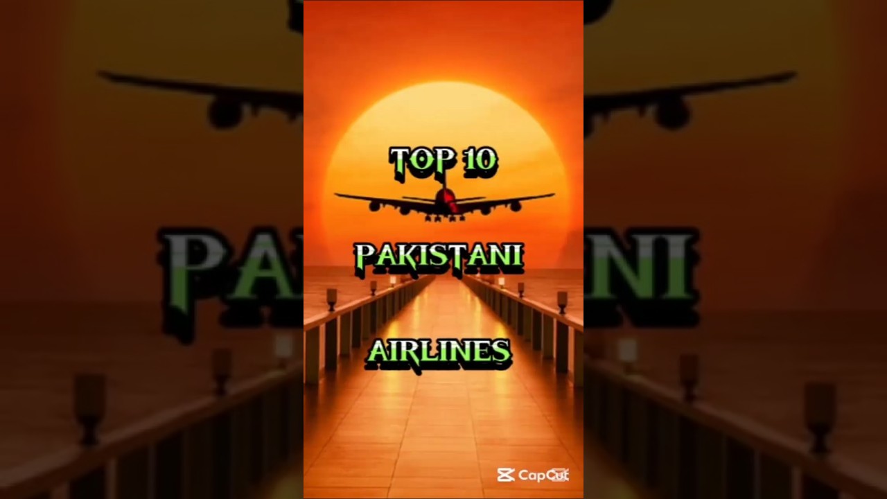 Top 10 Pakistani Airlines. #top #facts #pakistan #aviation #airline