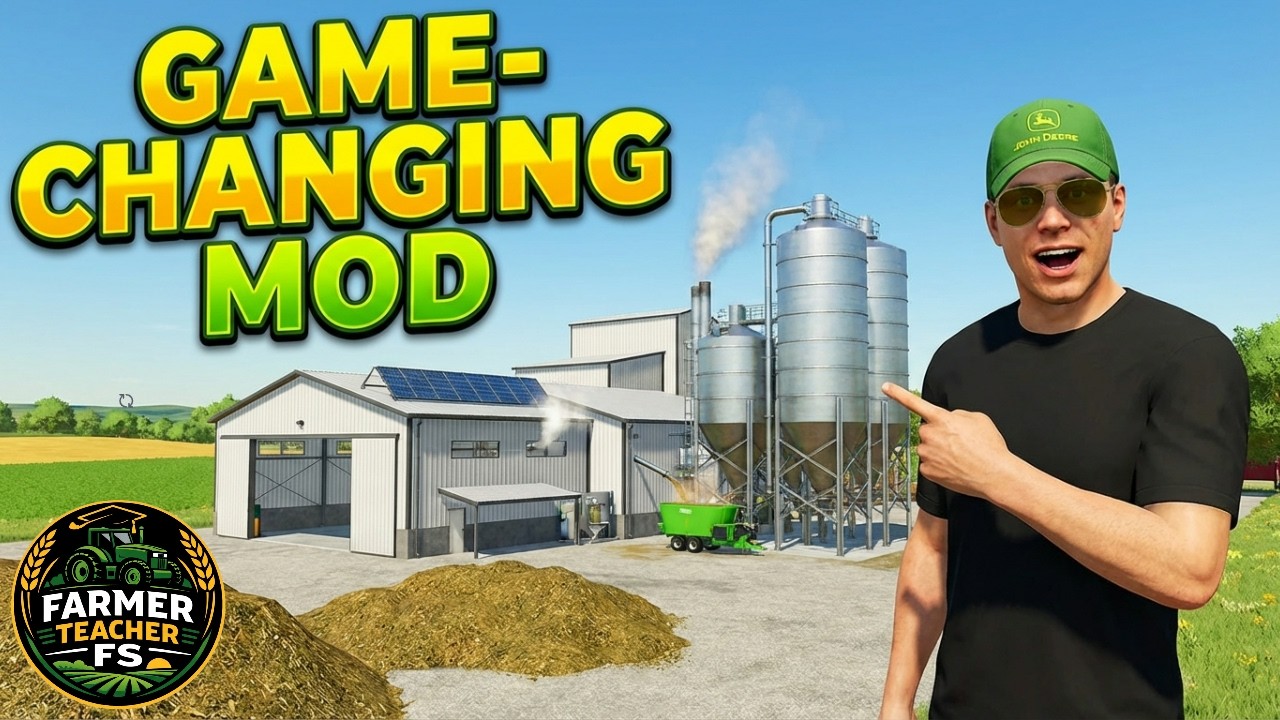 Миксер-сушилка-ферментер | Революционное производство TMR в FS25!