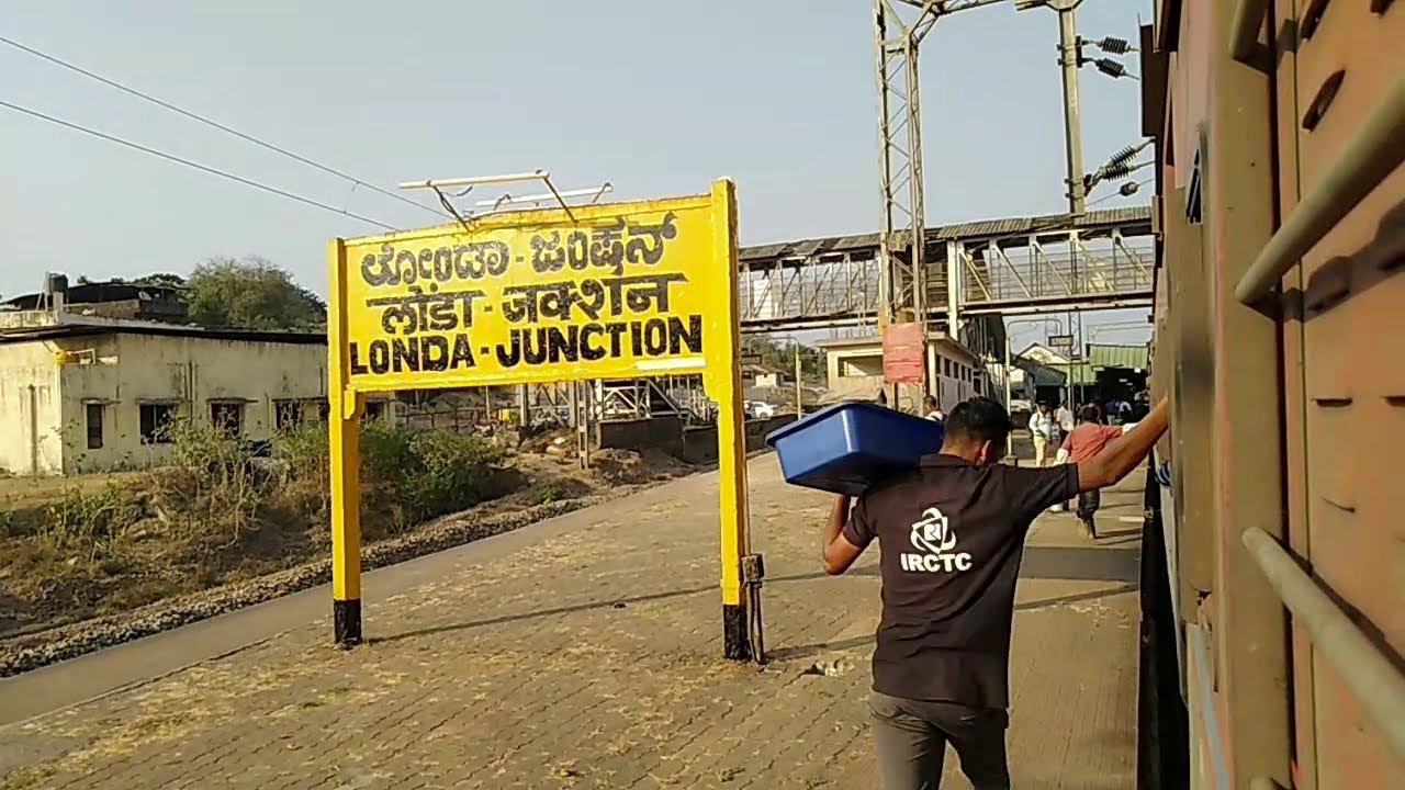 Part 5 Journey Belgavi to Londa jn onboard HARIPRIYA EXP 17416