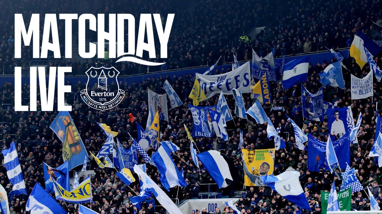 EVERTON v MAN UNITED | Matchday Live! Pre-match show from Hill Dickinson Stadium