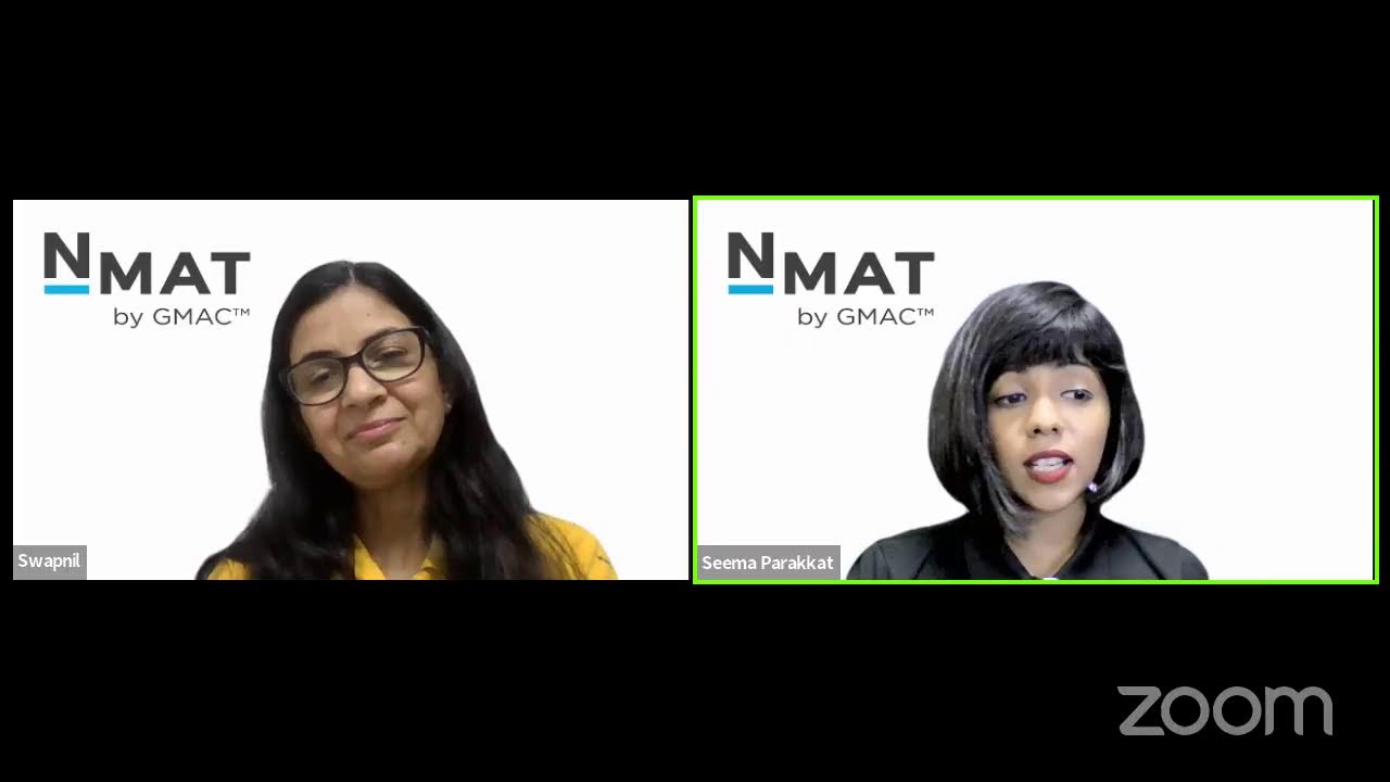 NMAT by GMAC Live Stream