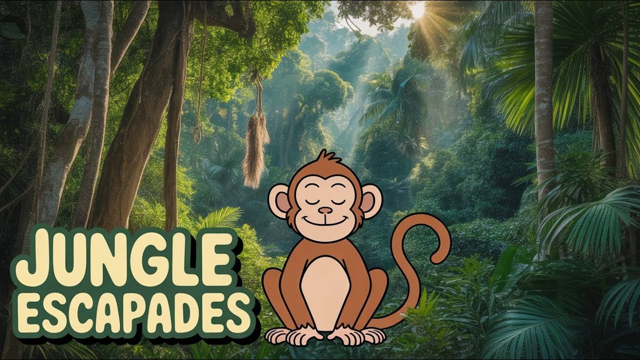 The Inspiring Story of the Fearless Monkey #caroon