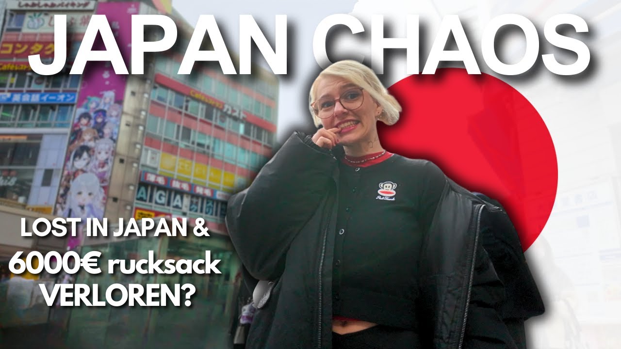 Wilde erste Woche in Japan – 6k Rucksack weg, Tattoo & 100-jähriges Ei | Vlog #001