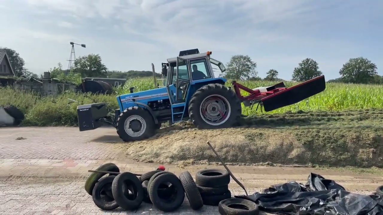 gras hakselen met claas jaguar 690