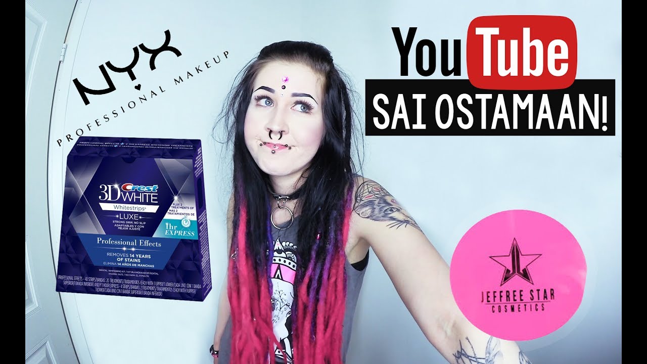YOUTUBE SAI OSTAMAAN NÄMÄ TUOTTEET 😱