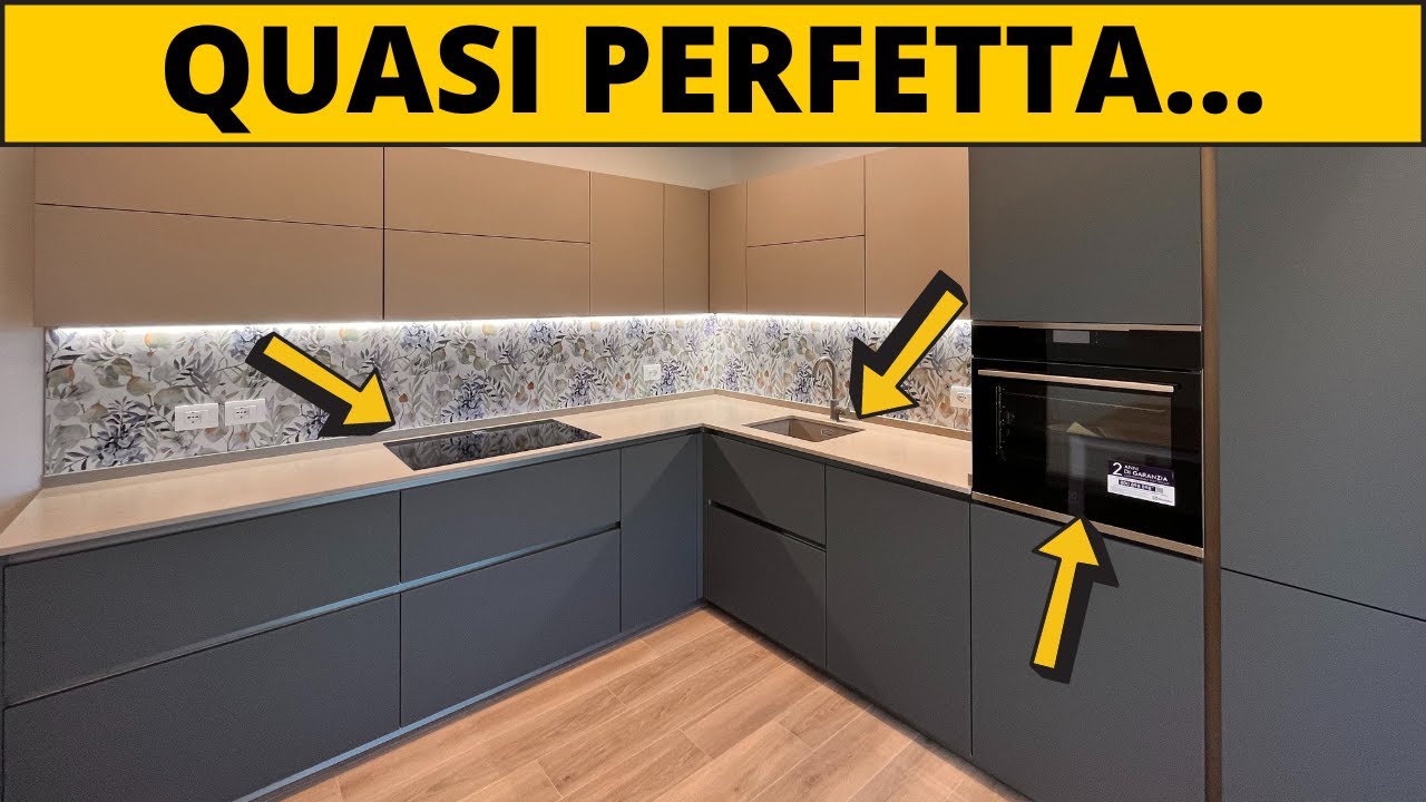 Come organizzare una CUCINA AD ANGOLO (Esempio reale)