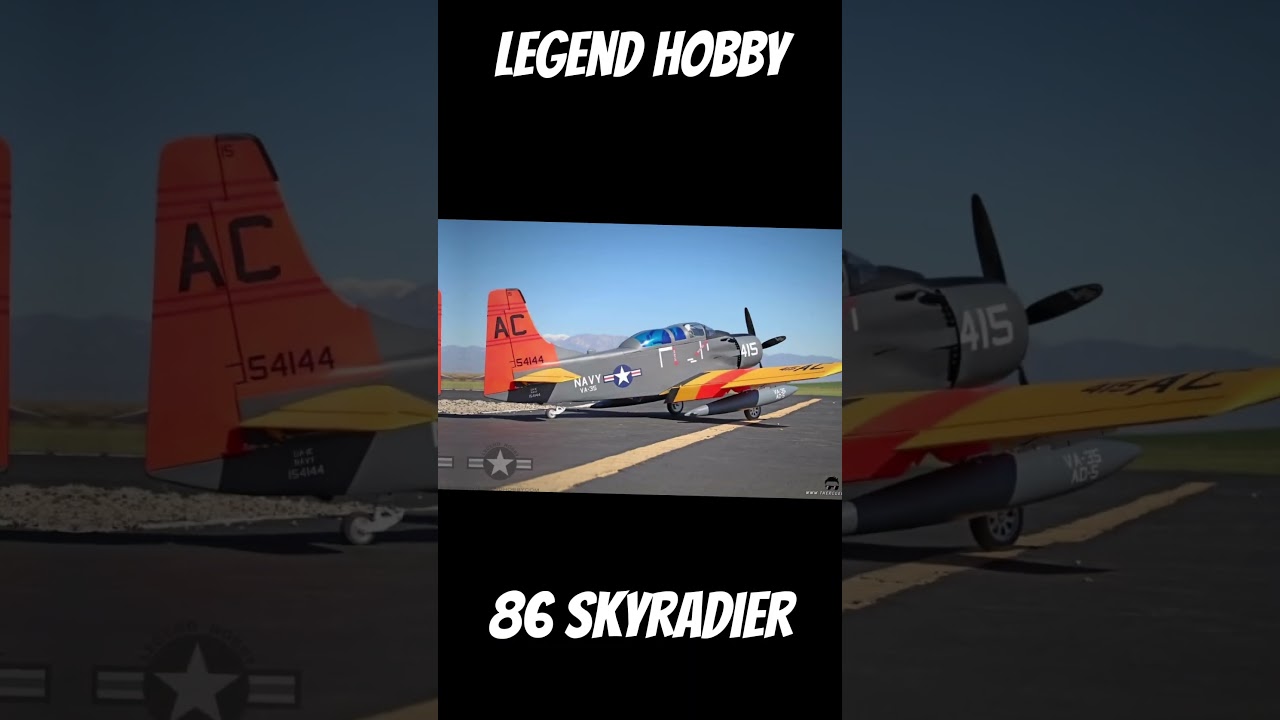 Legend Hobby Skyraiders in stock Now!
