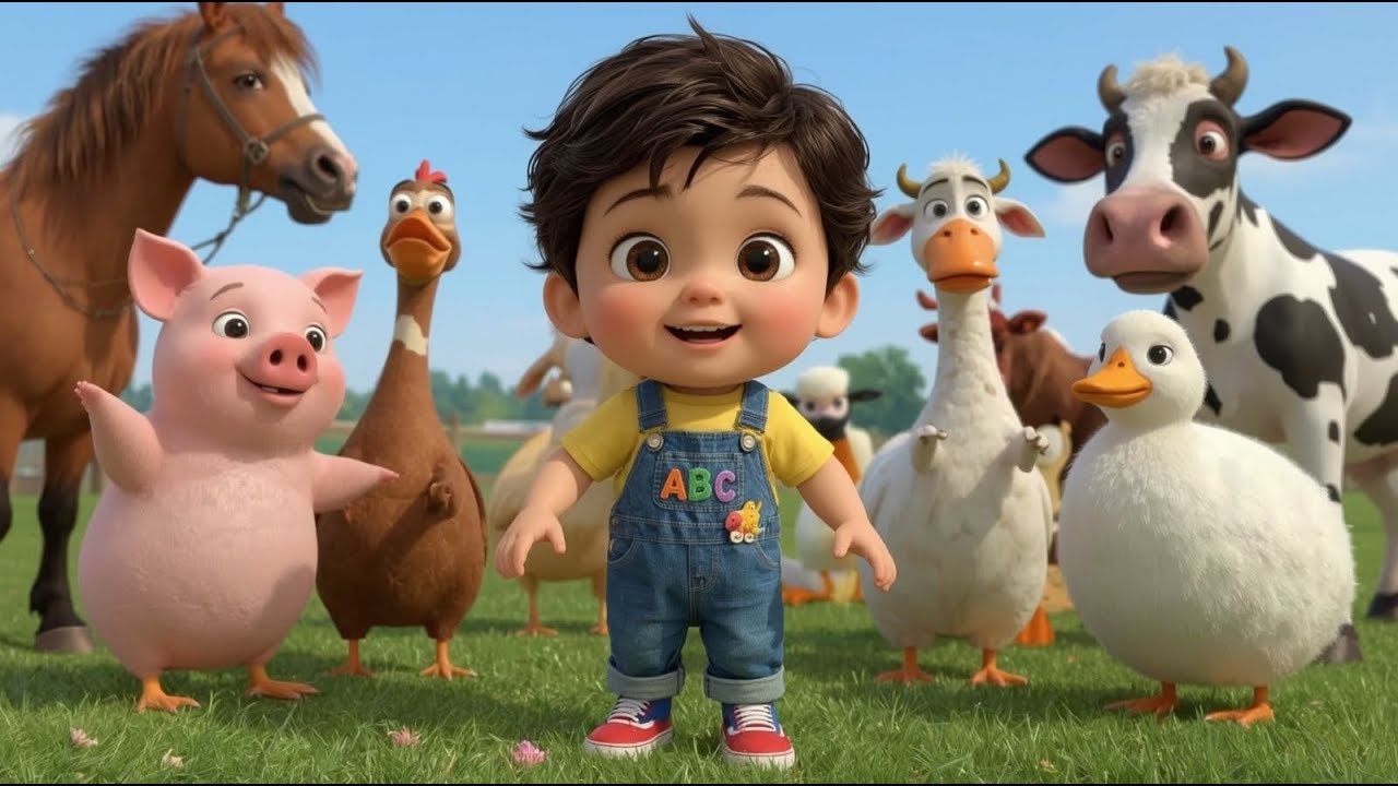 Old MacDonald Farm Song + Fun Nursery Rhymes | Happy YoYo Kids Songs