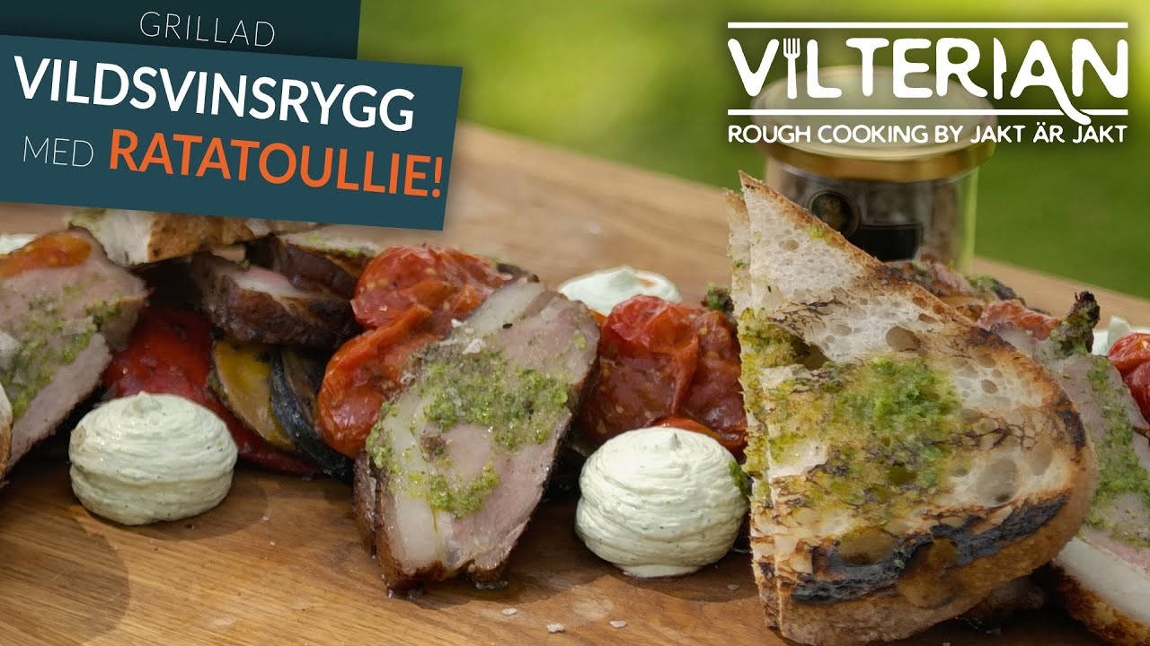 Grillad rygg med Ratatoullie!