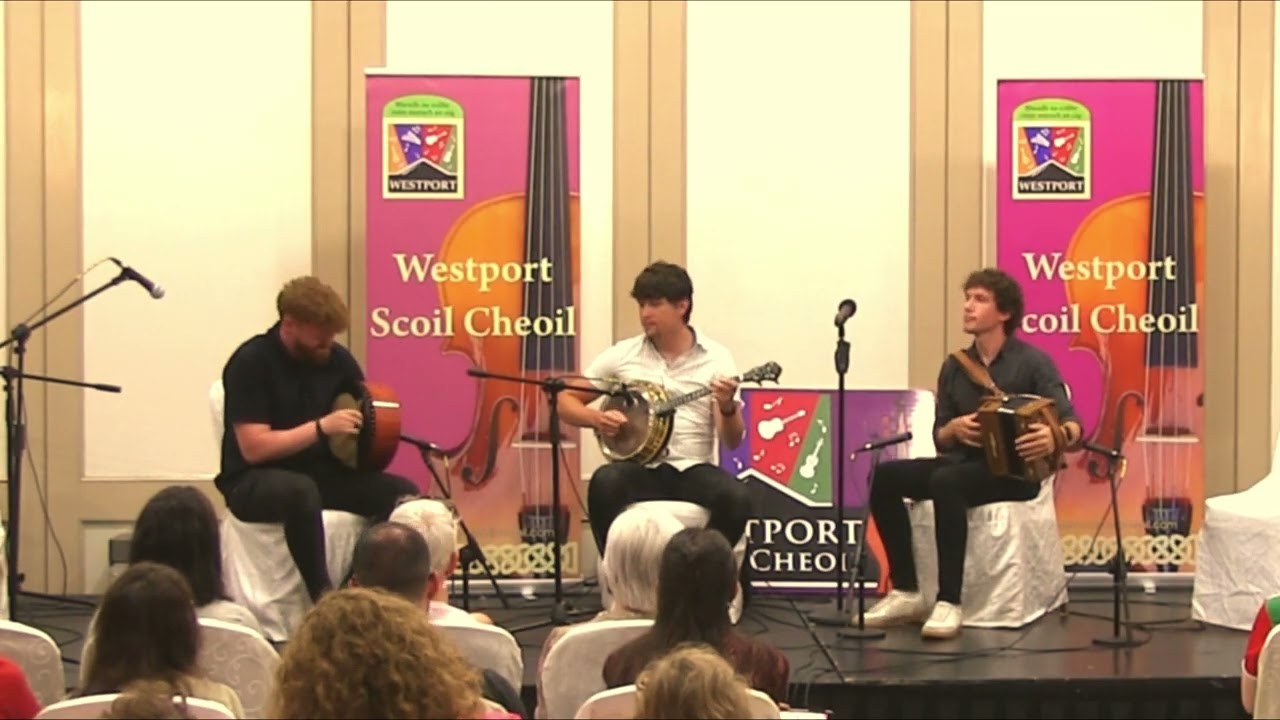 Westport Scoil Cheoil Tutor Concert 2025 Joe McNulty, Darragh & Micheál Healy.