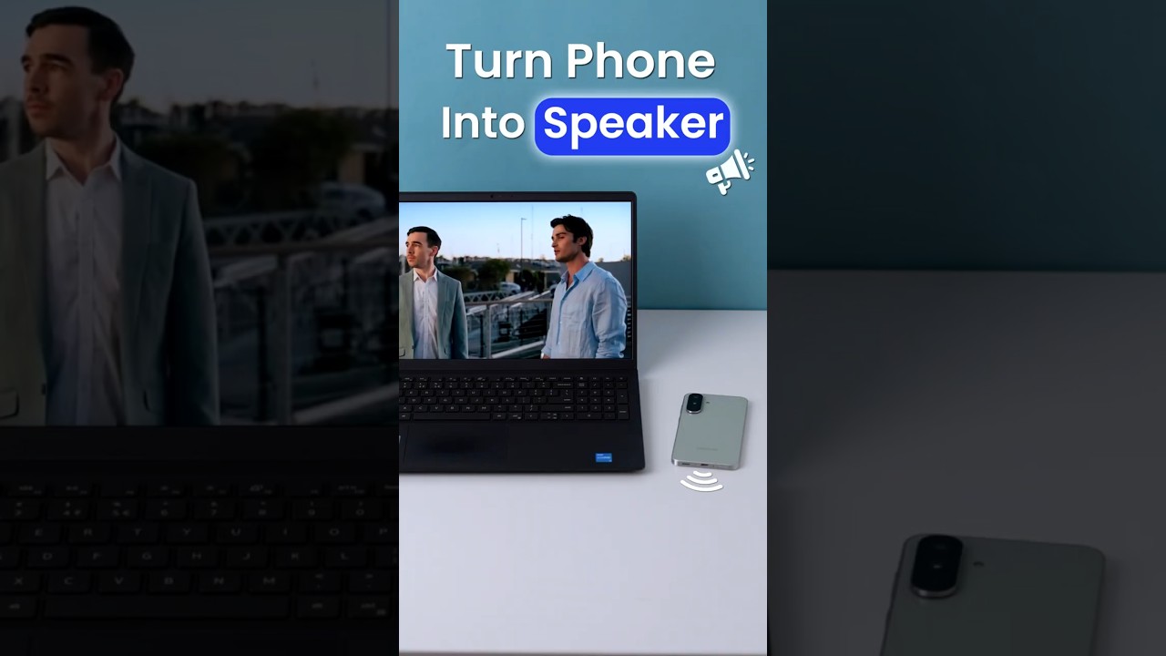 Turn Your Phone Into a Wireless Laptop Speaker (No Extra Apps!)