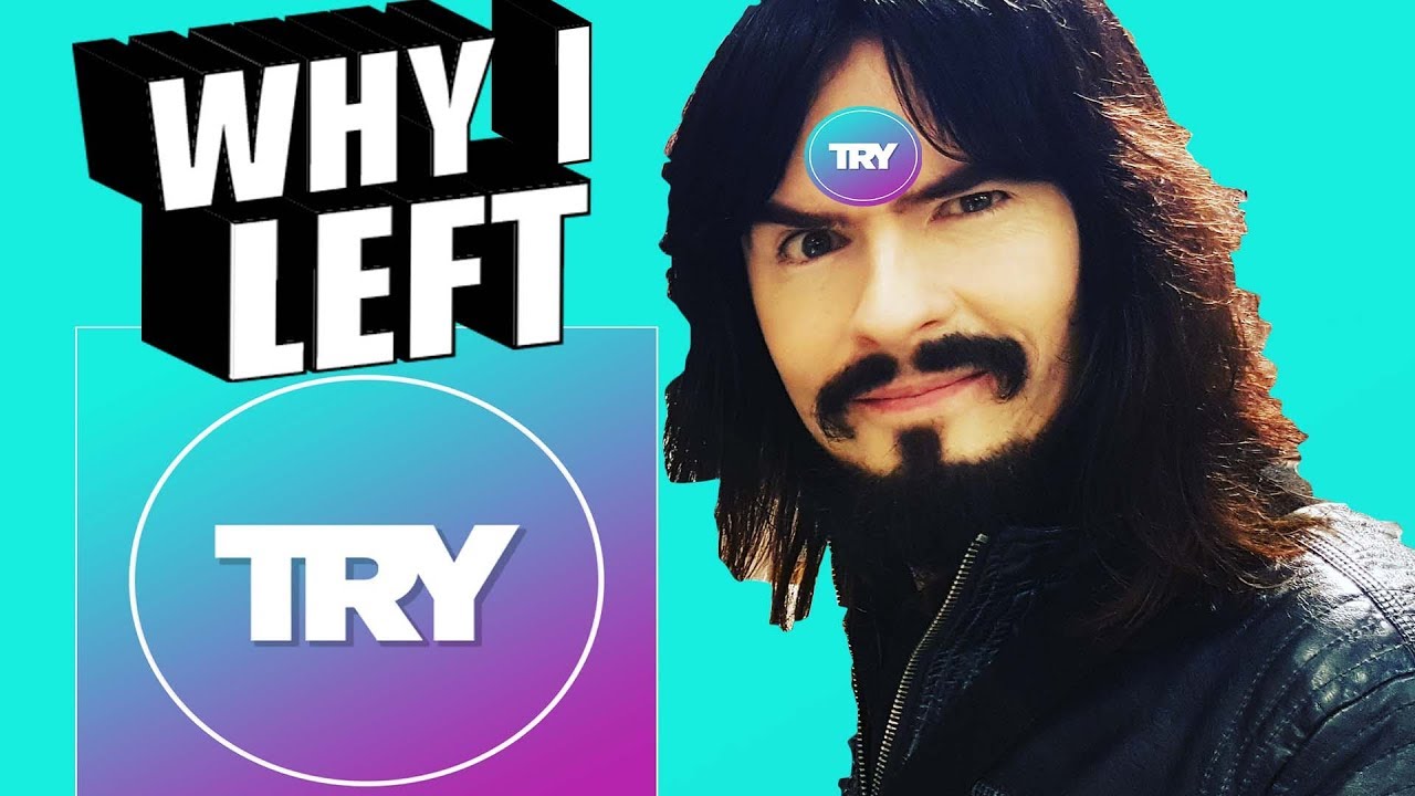 Why I Left THE TRY CHANNEL - Leather Jacket Guy - ( Irish People Try )