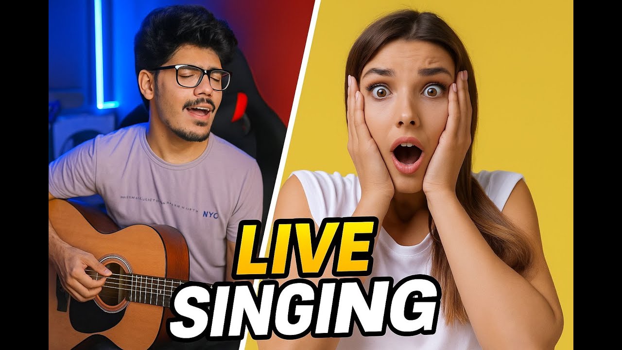 OMEGLE SINGING LIVE !!