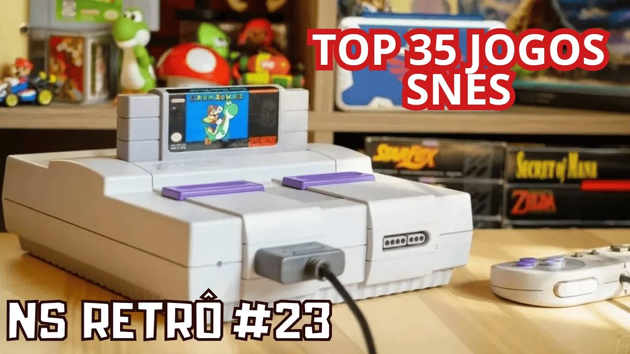 Top 35 Jogos Favoritos de Super Nintendo (SNES) após 35 anos - NS Retrô #23