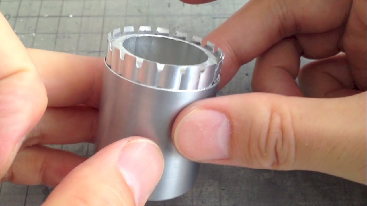 How to make an alcohol stove - Sake-Cup Stove -