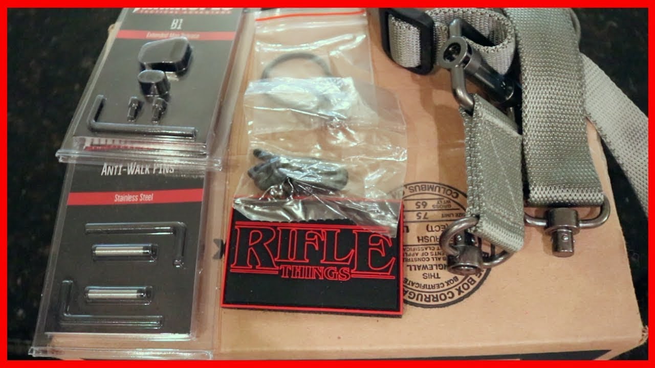 AR Sling, QD Attachment & More!