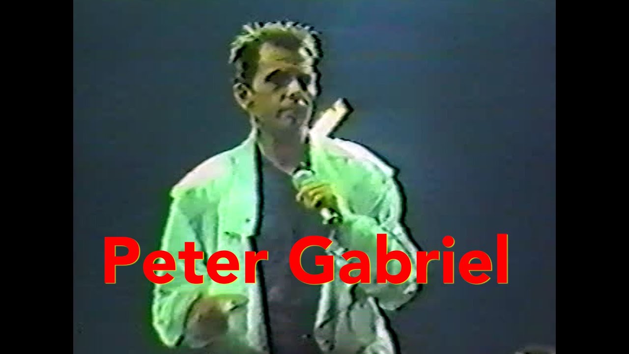 Peter Gabriel - Live in Vienna 1987 - Rare Full Concert !!