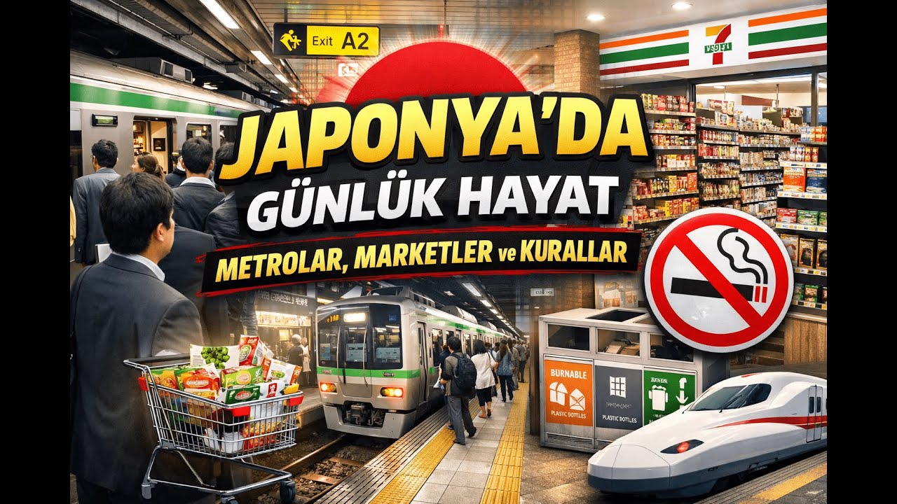 Japonya’da Günlük Hayat: Metrolar, Marketler ve Şaşırtan Kurallar