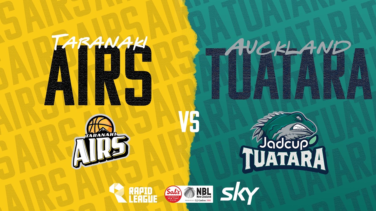 Taranaki Airs v Auckland Tuatara | Full Basketball Game | @SalsNBL  2026