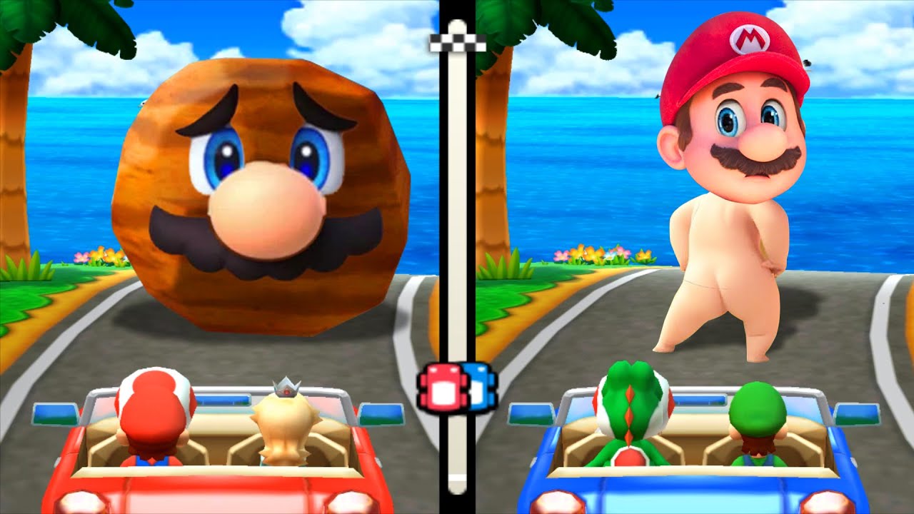 【3dsマリオパーティ100ミニゲームコレクション】ミニゲームマリオVsヨッシーVsロゼッタVsルイージ(最強CPU｢たつじん」)