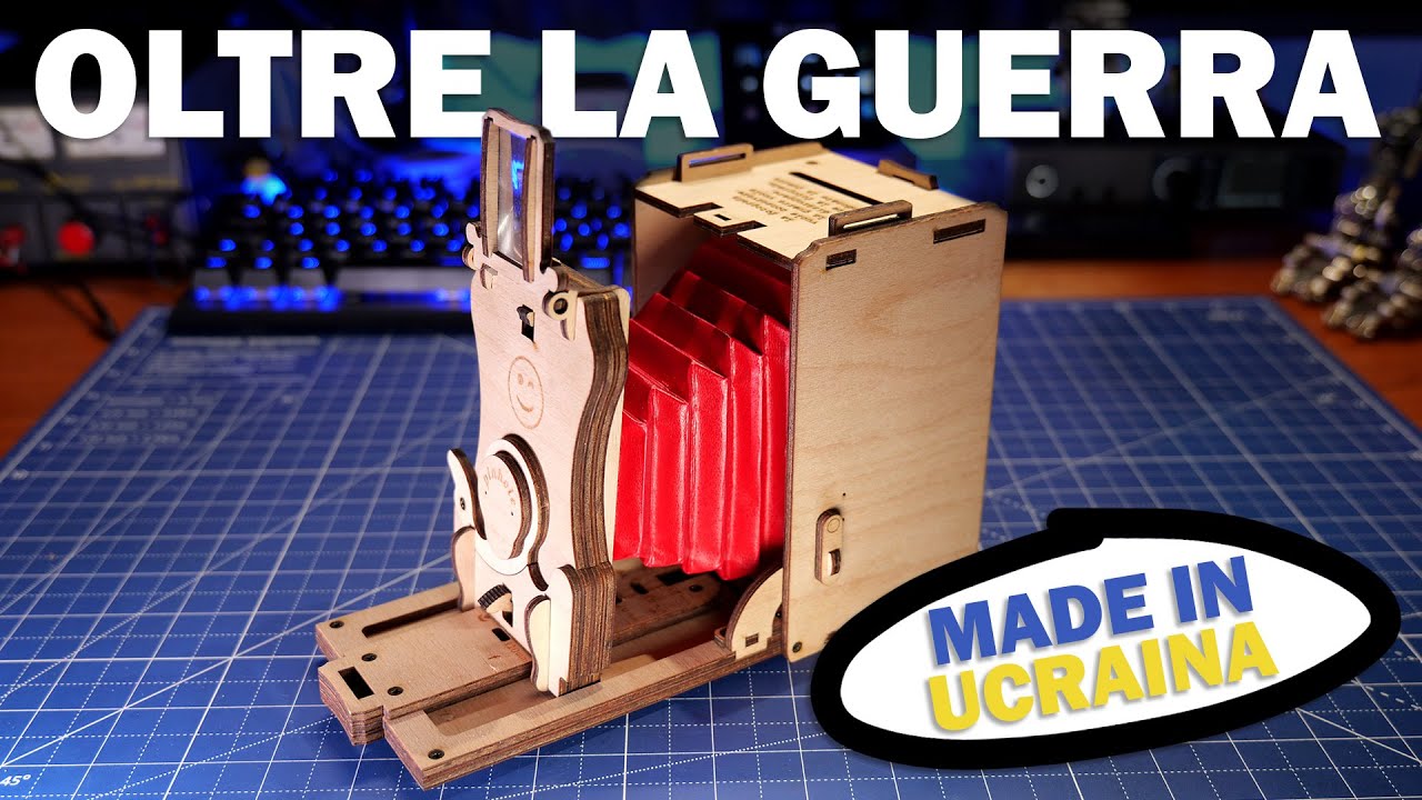 Jollylook DIY Pinhole Instant Film Camera Kit: OLTRE LA GUERRA!