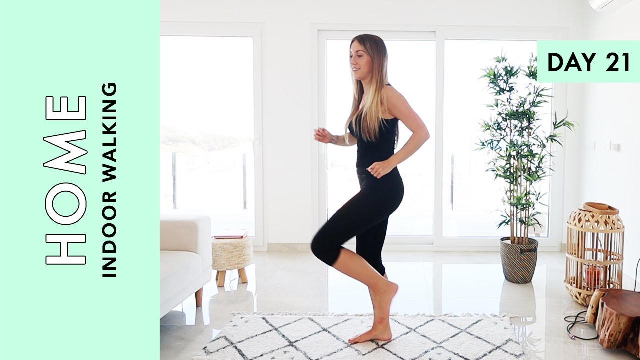 Day 21: Indoor Walking 14 Mins (Home Workout Challenge)