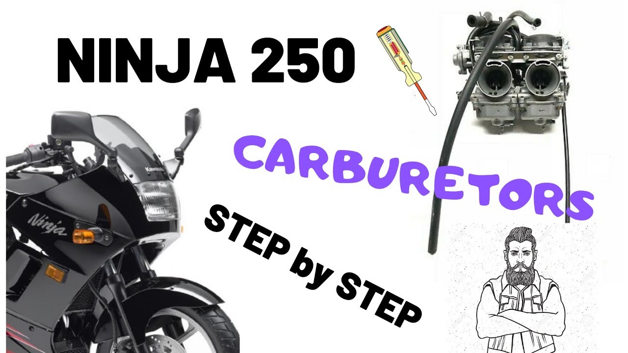 Kawasaki Ninja 250 Чистка карбюраторов и окончательная установка