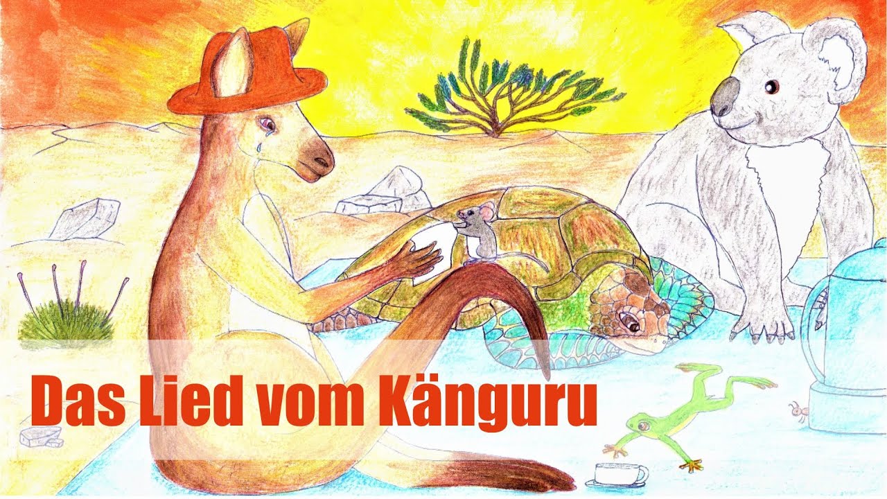 Kinderlied über Freundschaft und Zusammenhalt: Das Lied vom Känguru | Kinderlieder von Jacek Wohlers