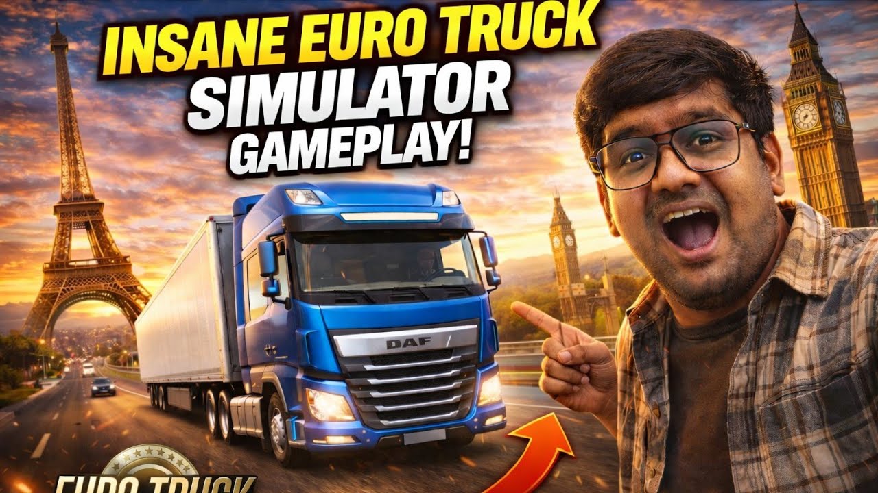 I Wasn’t Ready for How Real This Truck Simulator Is GridMasterPlayYT's