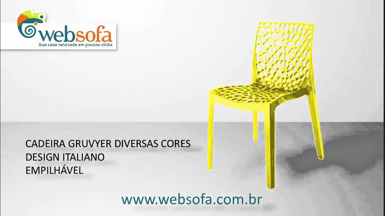 CADEIRA GRUVYER CORES DIVERSAS WEBSOFA