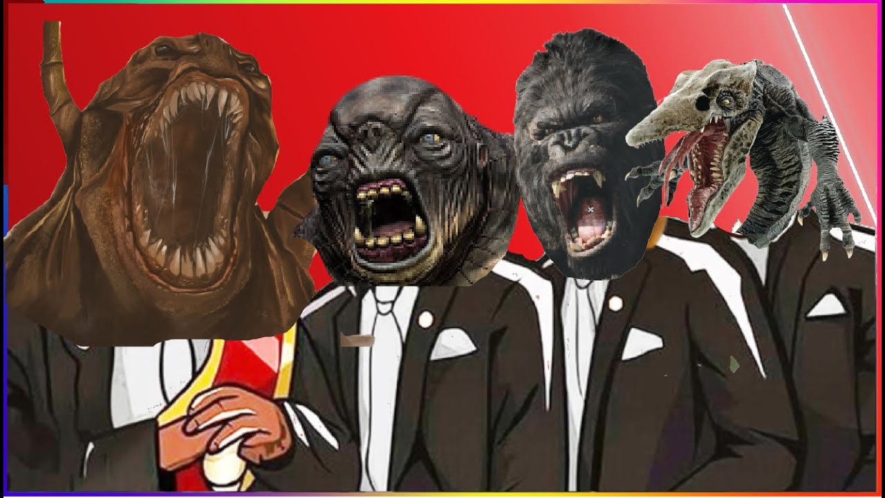 KRAKEN & TROLL & KONG & SKULL CRAWLER - Coffin Dance X Baby Shark COVER