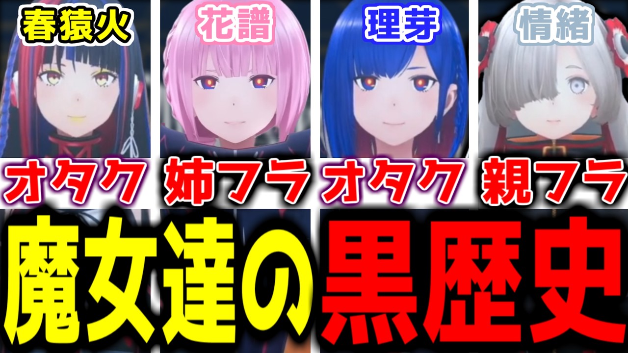 【神椿魔女部 切り抜き】V.W.Pメンバーの黒歴史について！【2024/12/19】