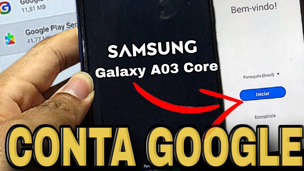 A03 Core - Como Remover Conta Google A03 Core sem PC [método novo 2024]