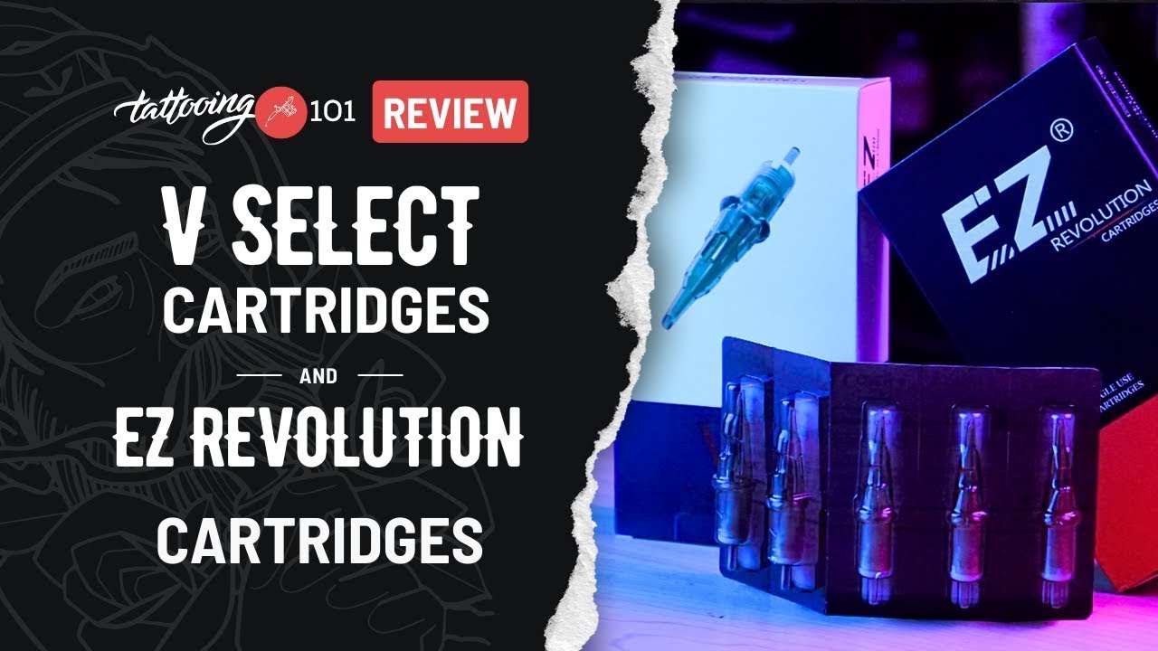 Comparing V Select vs EZ Revolution Tattoo Cartridges