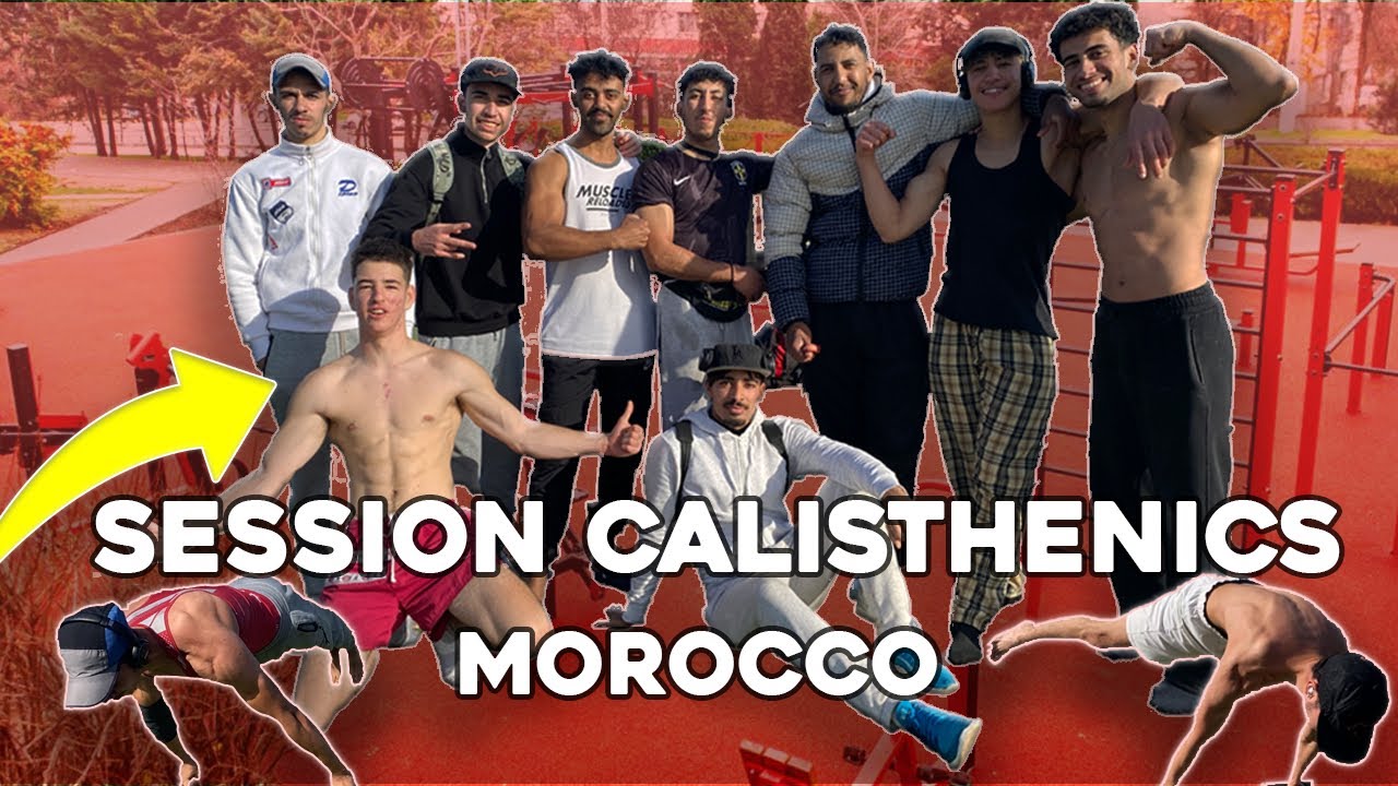 7isa wa3ra m3a l3chran 🔥🔥🔥calisthenics street workout 
