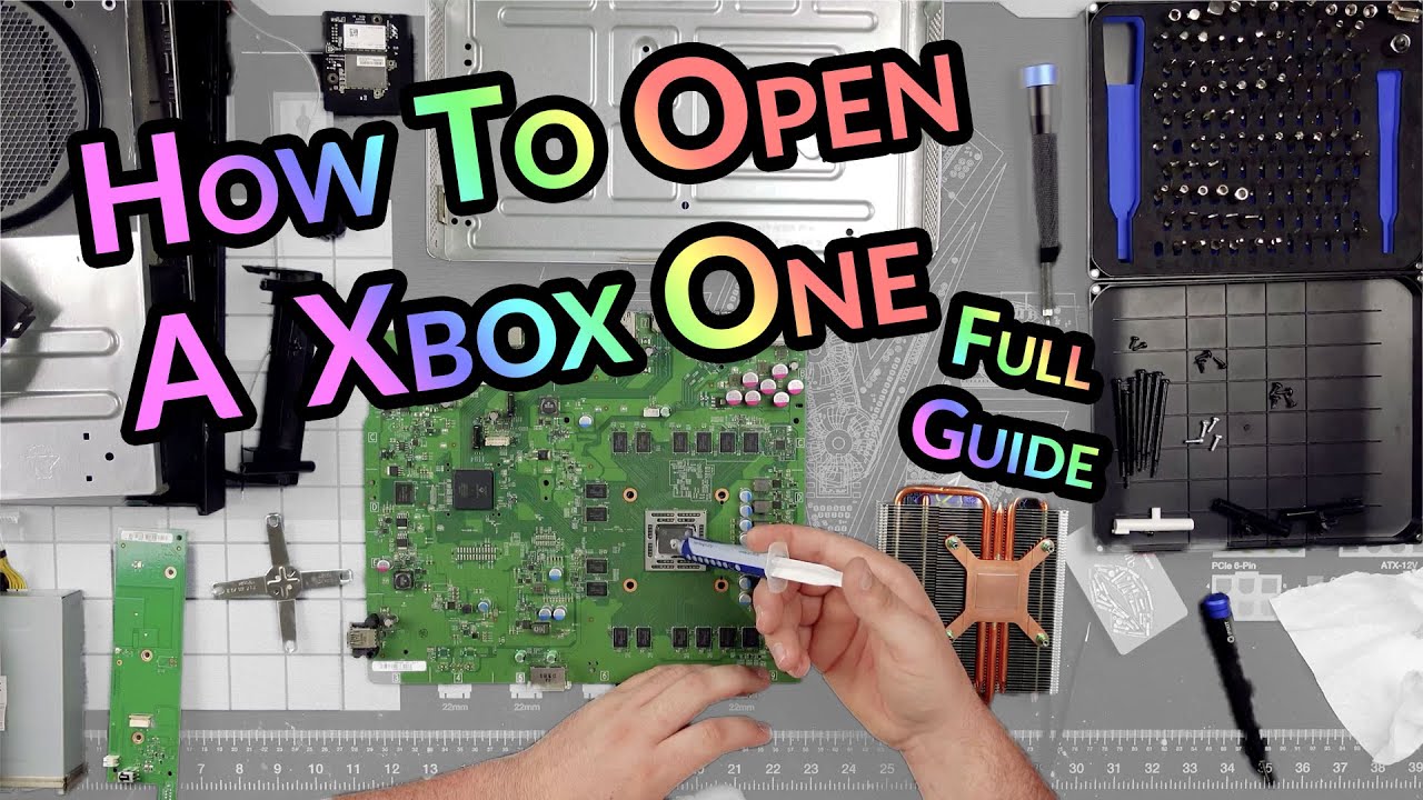 Как открыть Xbox One (оригинал) | Очистка | Термопаста | Ремонт