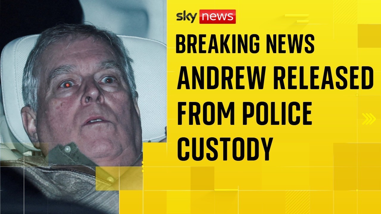 Andrew Mountbatten-Windsor released under investigation