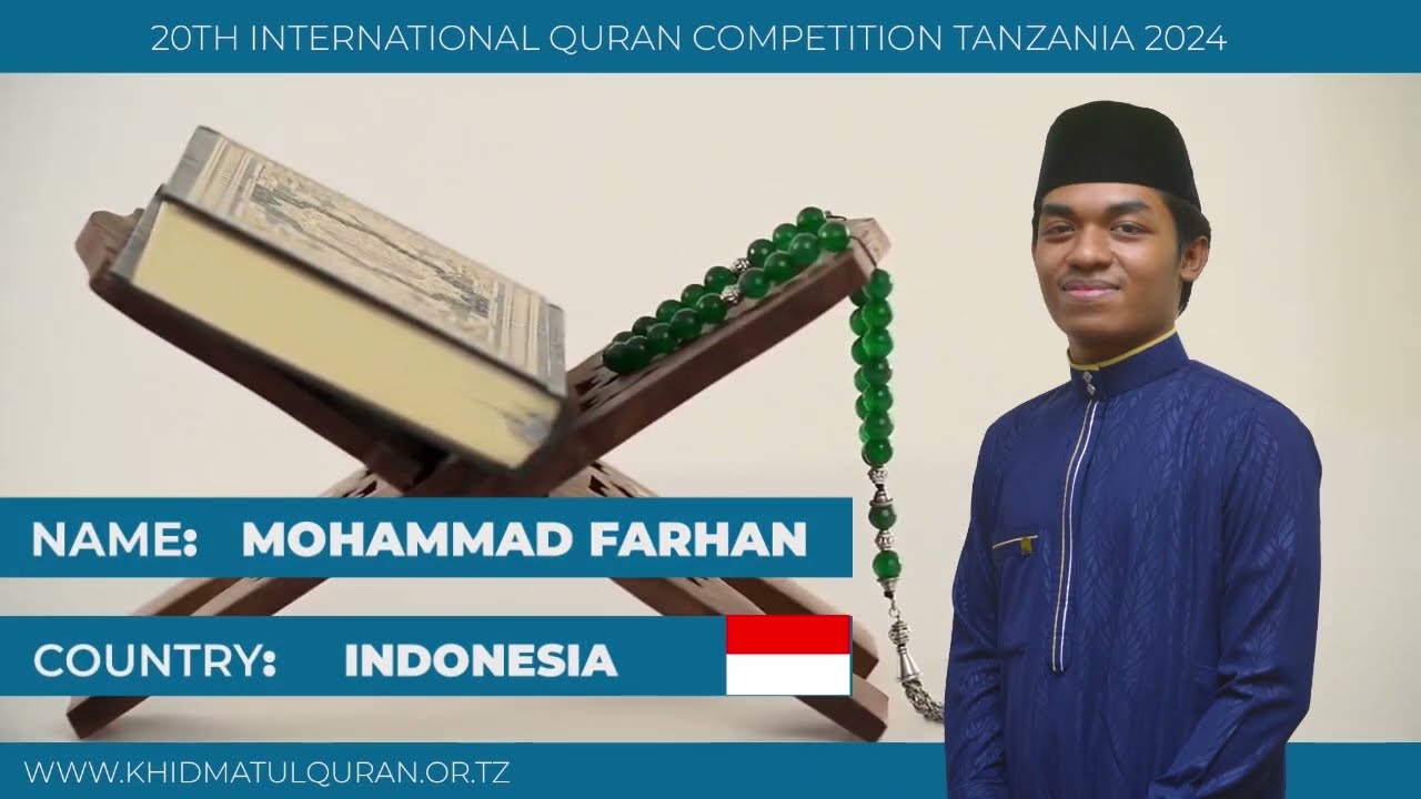 QARI MUHAMMAD FARHAN INDONESIA | TANZANIA 2024