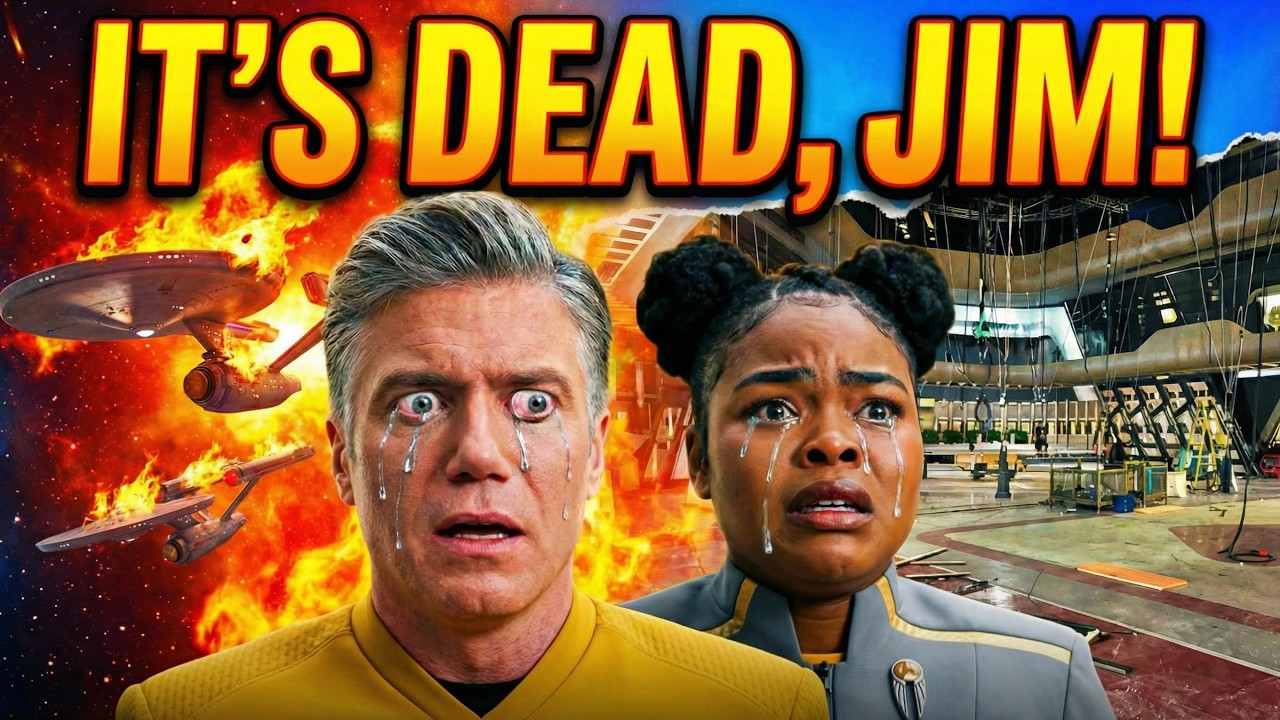 Kurtzman Star Trek Sets TORN DOWN! Starfleet Academy is GONE FOREVER!