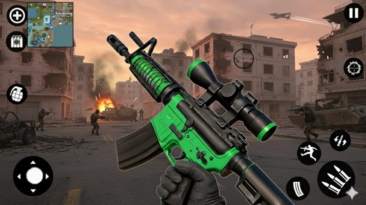 FPS Robot Shooter Strike Anti-Terrorist Shooting Android GamePlay