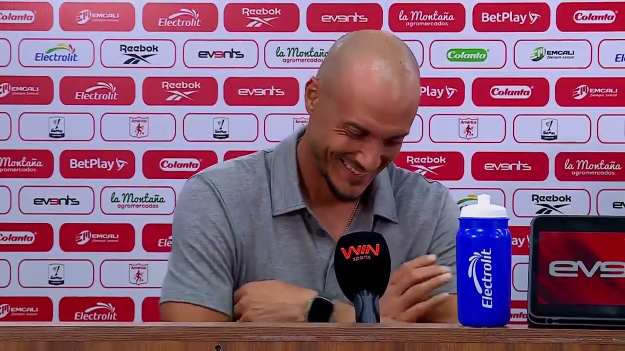 🔴 📽️ Rueda de prensa de América tras el empate 1-1 ante Tolima en el Pascual. 