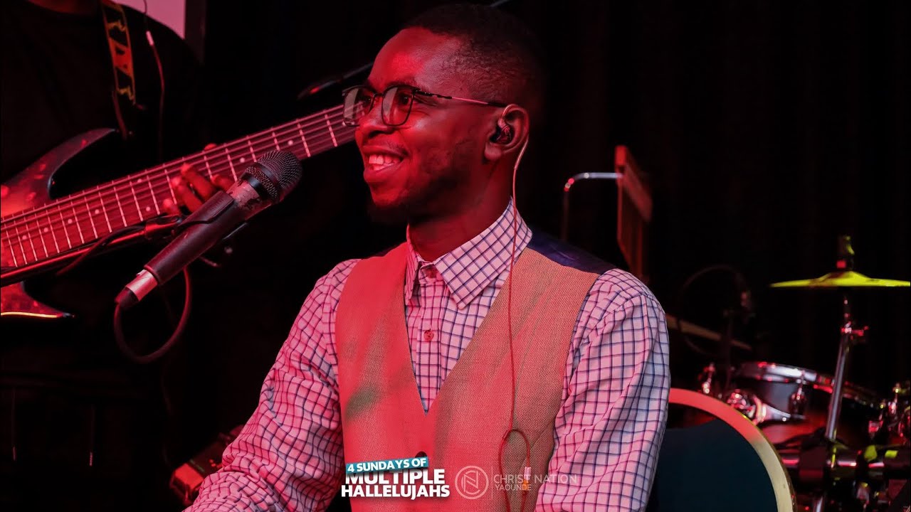 Medley Worship and praise with @Psalmiste Joël Fa at Yaoundé Night of Worship (YNW).