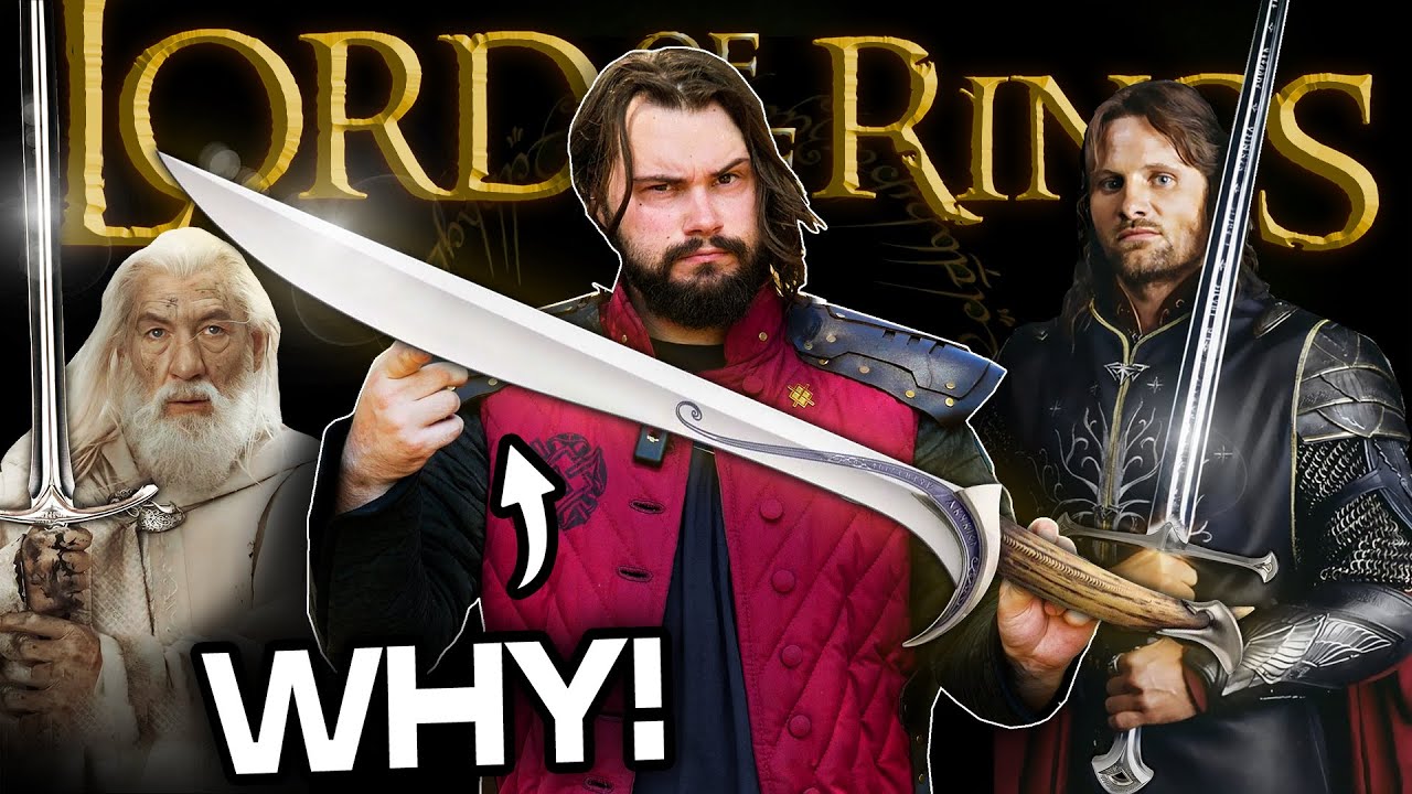Lord of the Rings SWORDS are so GOOD everyone else looks like AMATEURS!