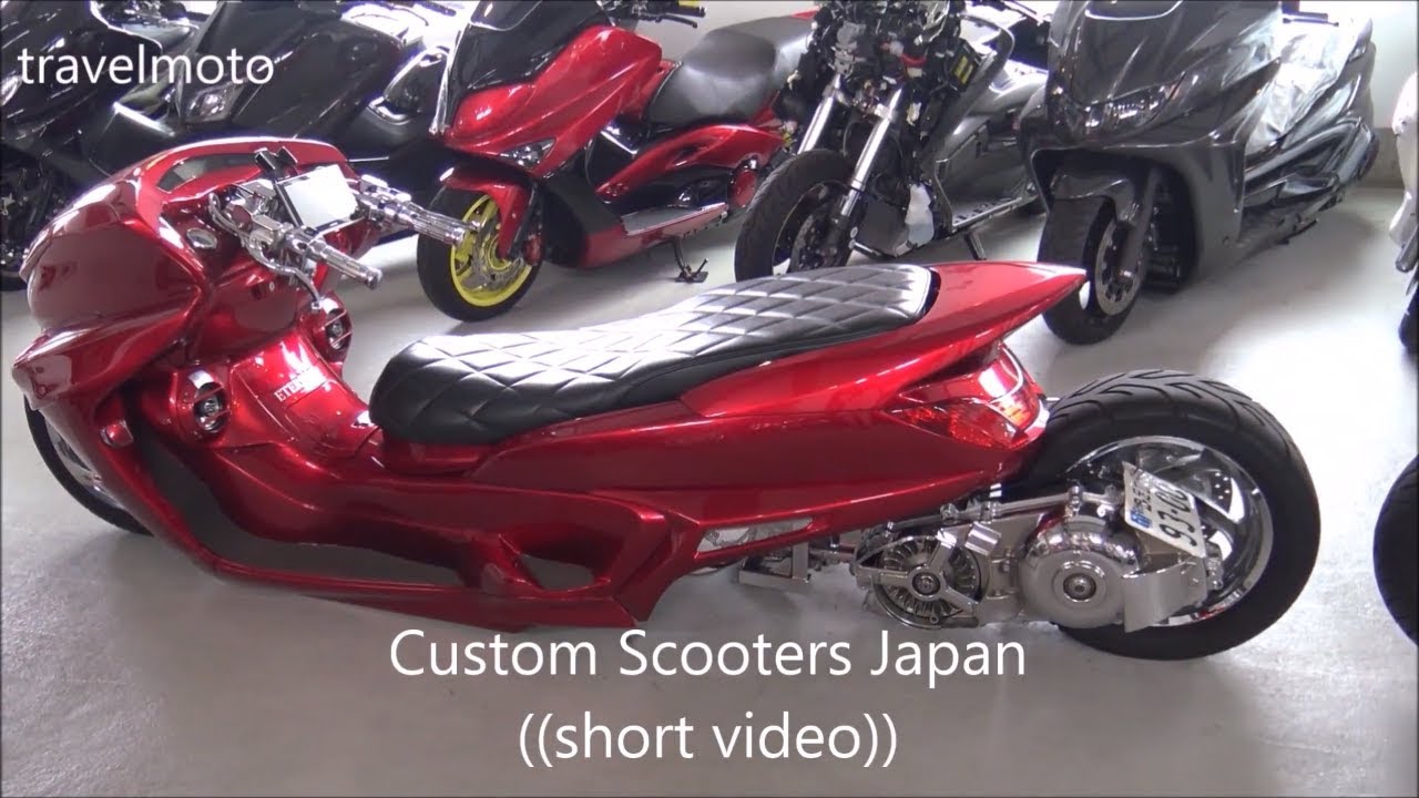 Custom Scooters Japan (short video)