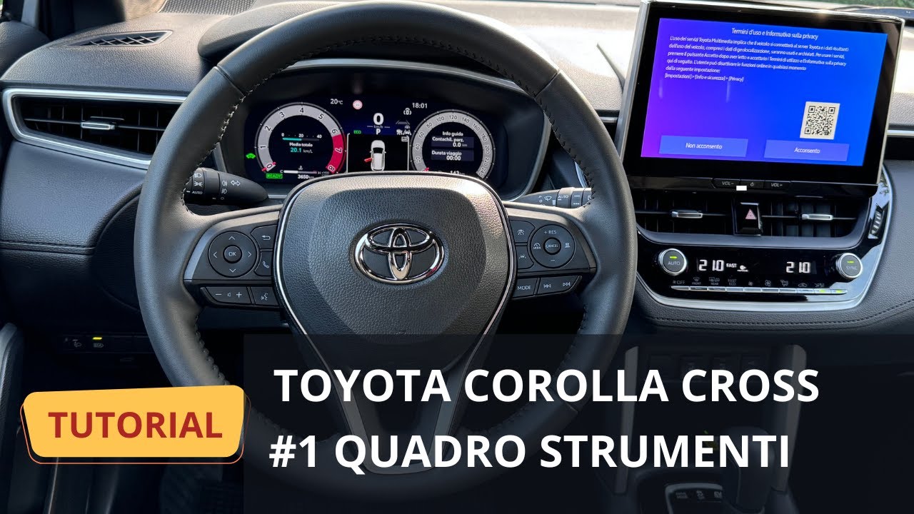 Toyota Corolla Cross | Tutorial Quadro Strumenti