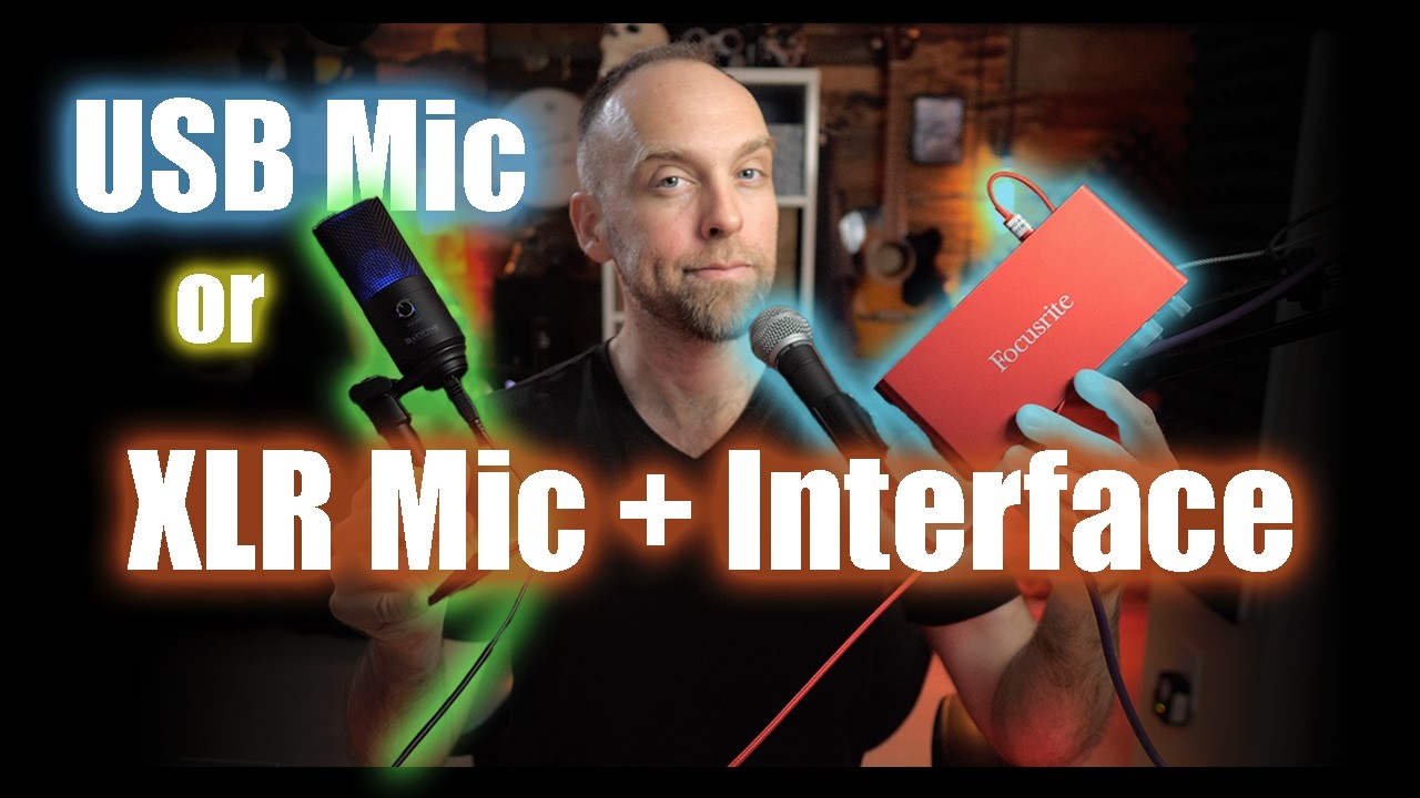 Choosing Between USB Mics or XLR Mics and Interfaces