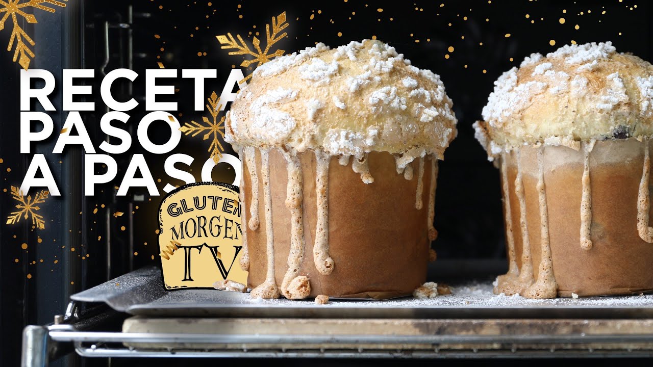 PANETTONE DE MASA MADRE: RECETA FÁCIL