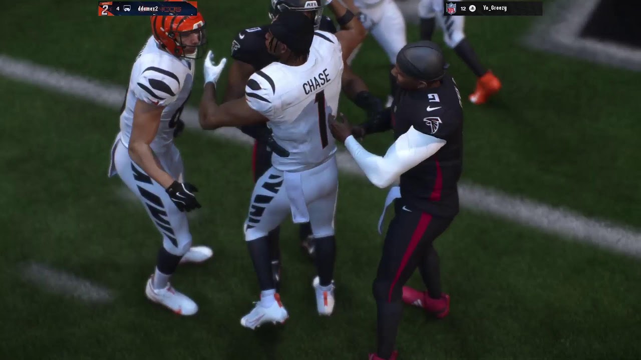 Cincinnati Bengals7-5 VS Atlanta Falcons 7-5 Madden 26 Online franchise week 14